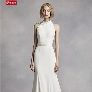 White by Vera Wang wedding dress